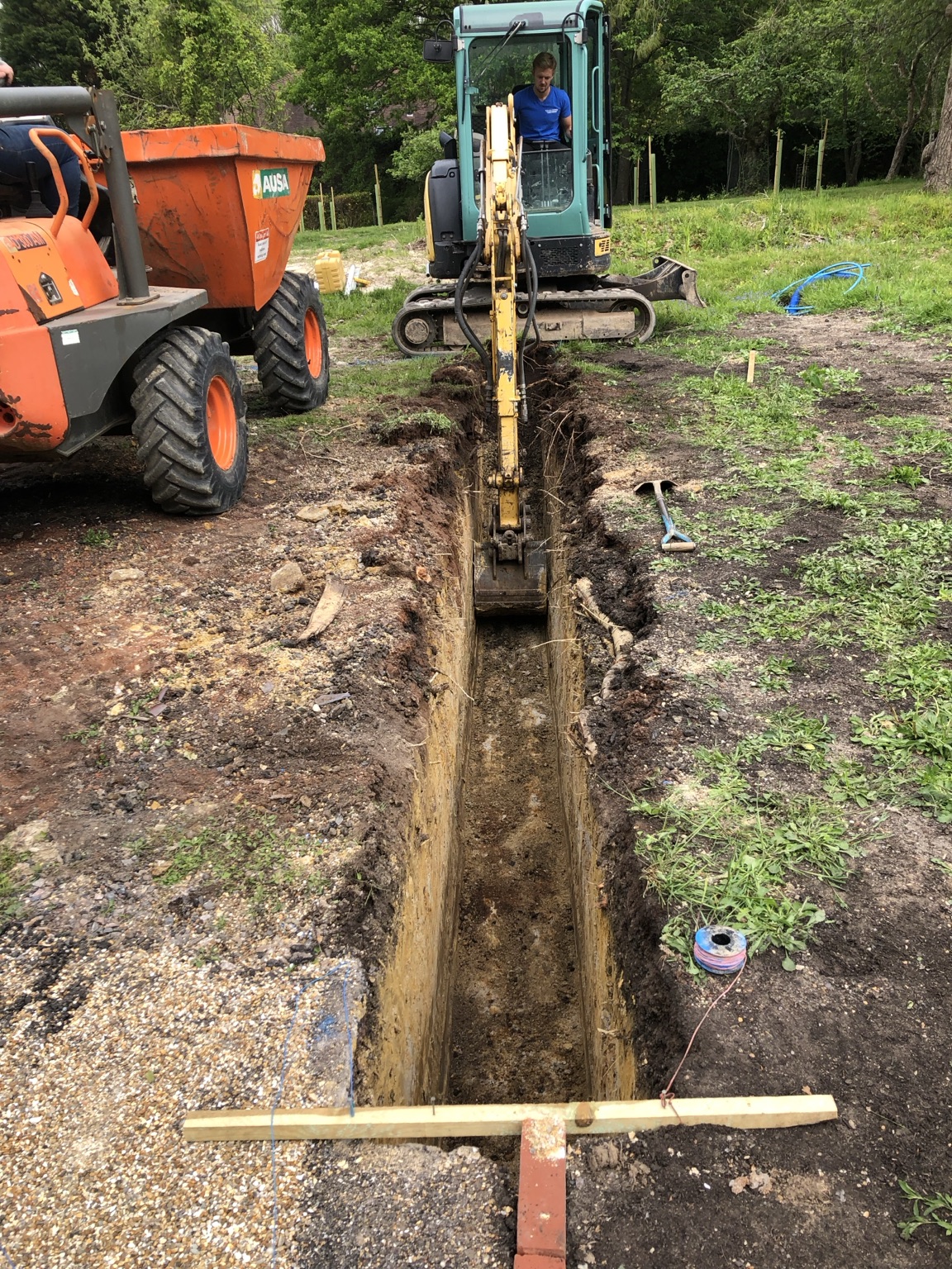 Civil engineering and groundworks project